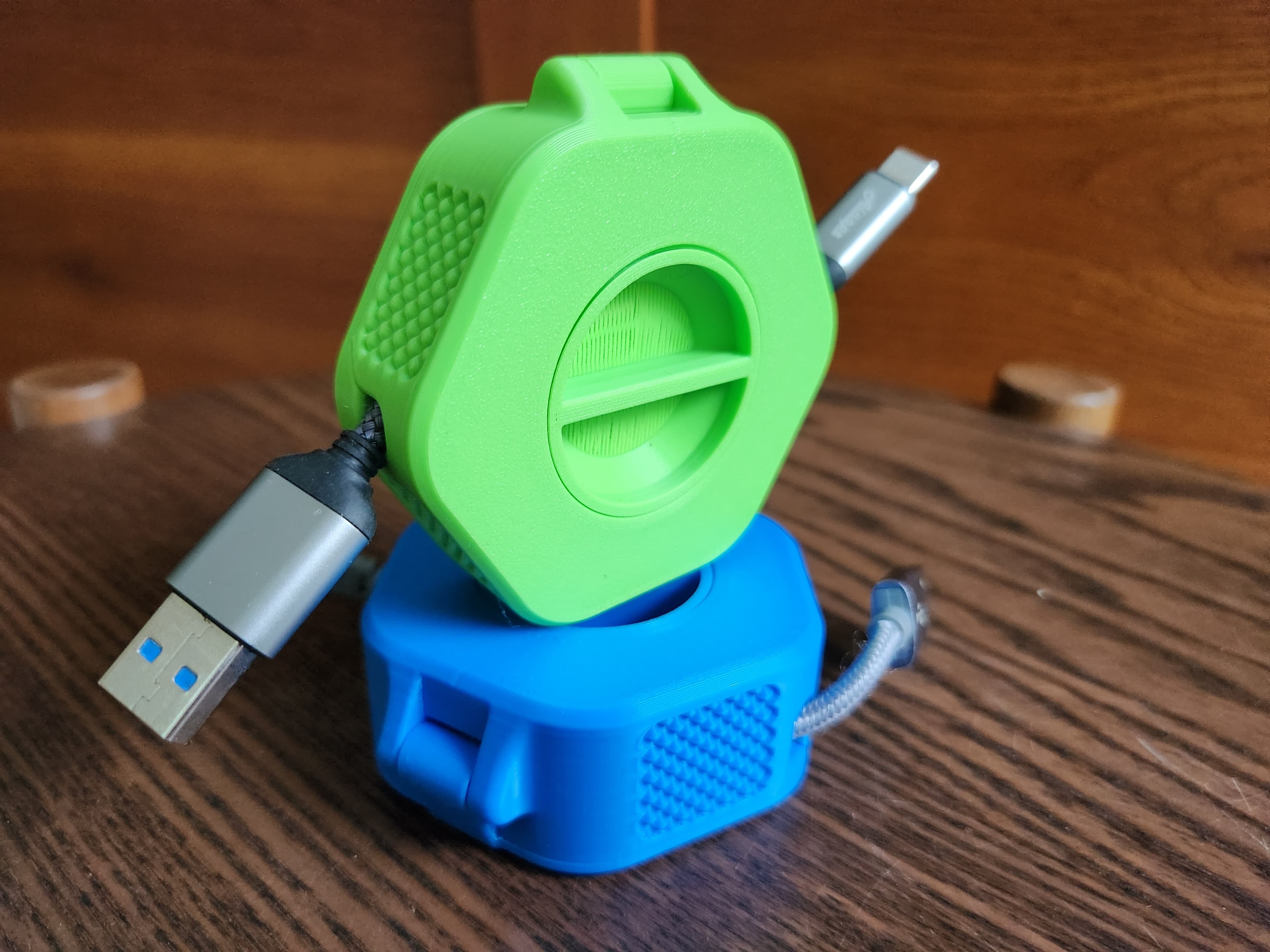 Organizador de cables portátil