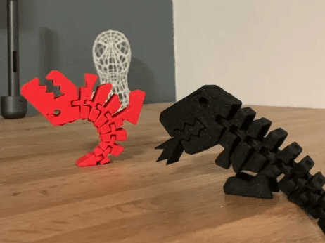 Flexi Rex dinosaurio articulado
